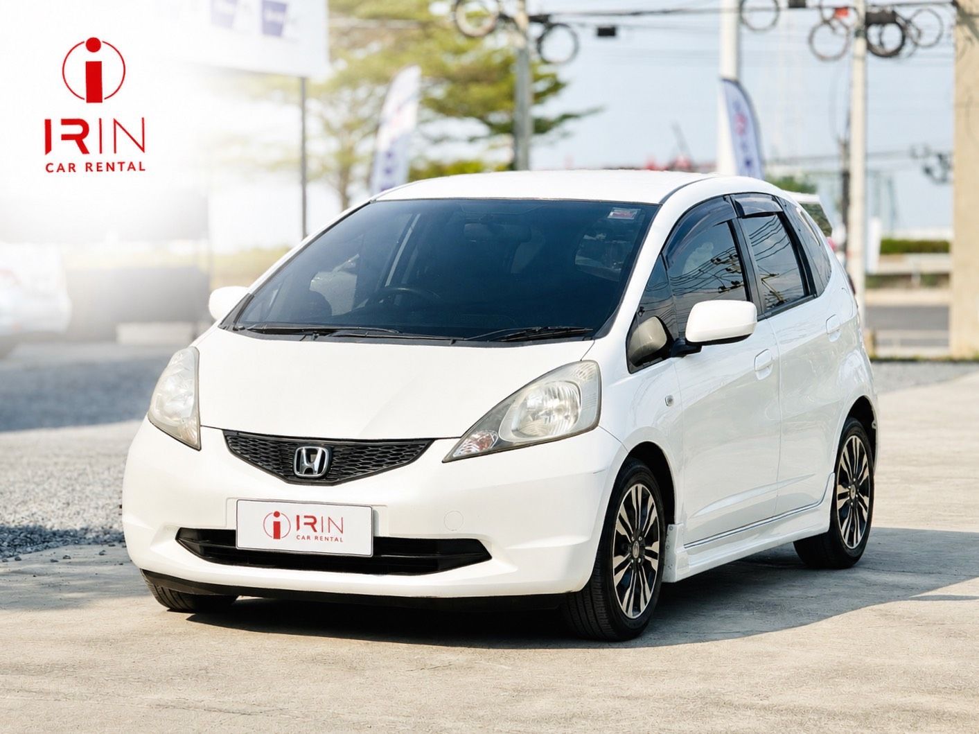 HONDA Jazz rental car — Irin Car Rent Lopburi