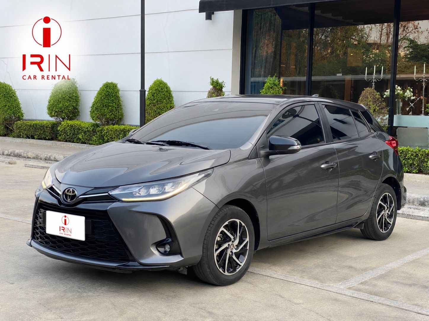 TOYOTA Yaris Hatchback 5 ประตู rental car — Irin Car Rent Lopburi