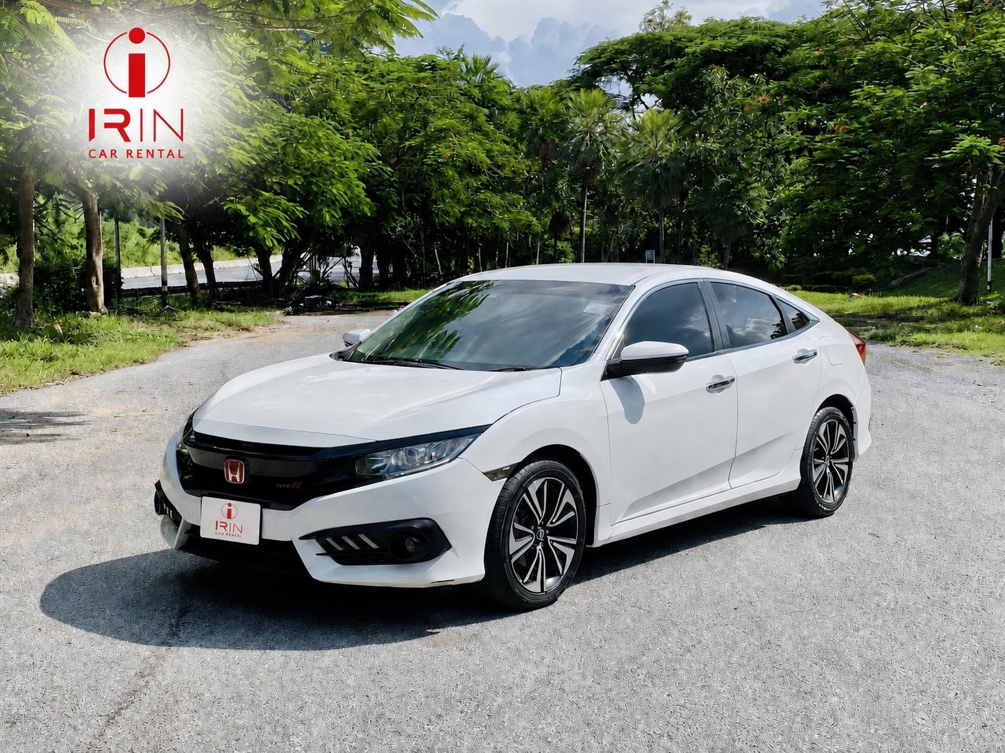 HONDA civic FC rental car — Irin Car Rent Lopburi