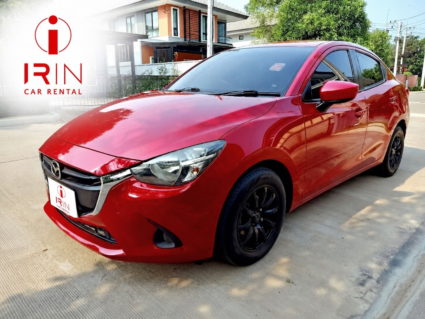 MAZDA 2 Sedan โฉม Skyactiv rental car — Irin Car Rent Lopburi