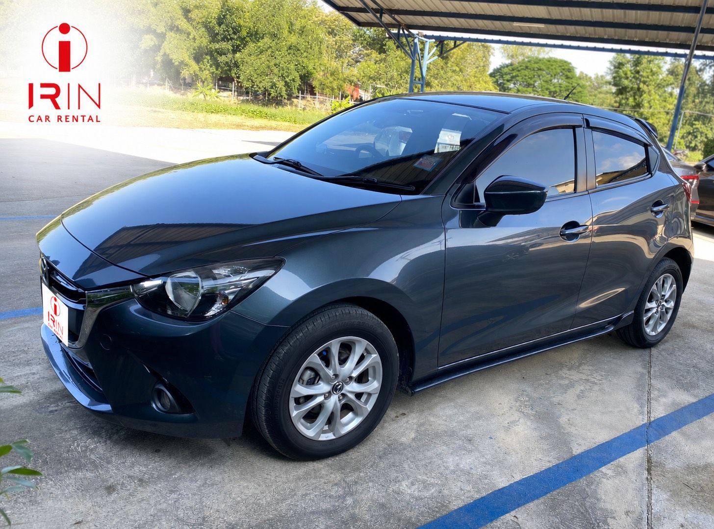 MAZDA 2 Hatchback 5 rental car — Irin Car Rent Lopburi