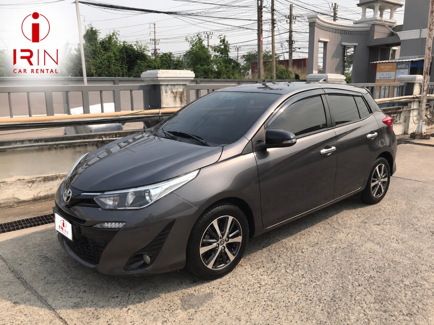 TOYOTA Yaris โฉม Hatchback 5 ประตู rental car — Irin Car Rent Lopburi