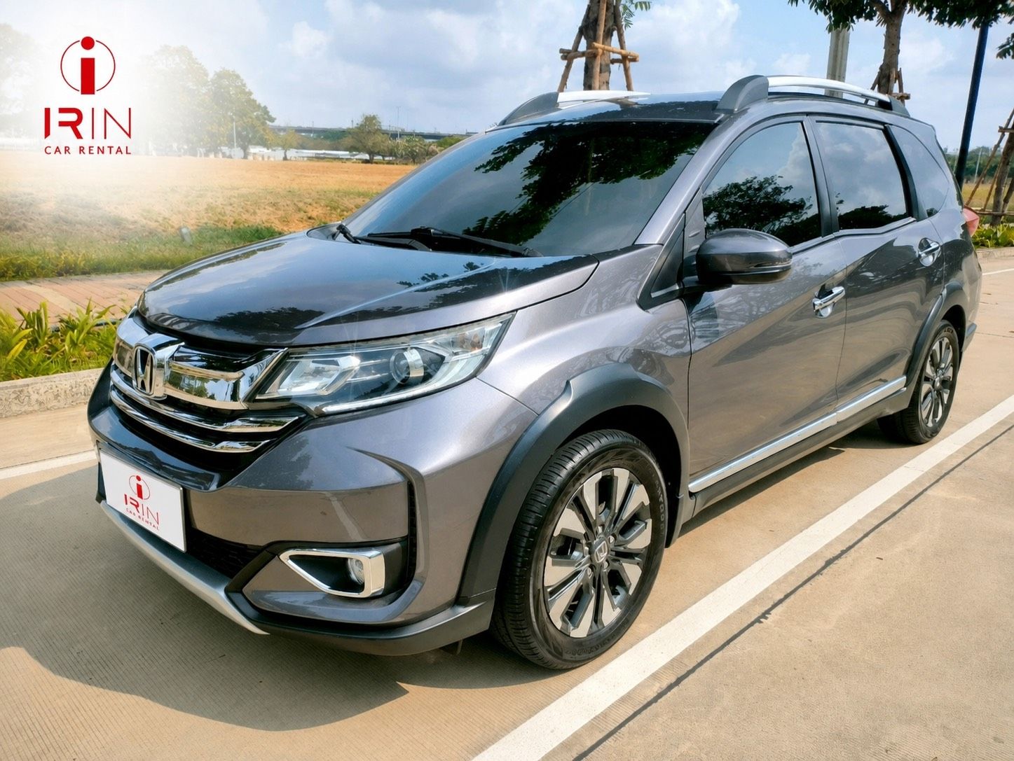 HONDA BR-V rental car — Irin Car Rent Lopburi
