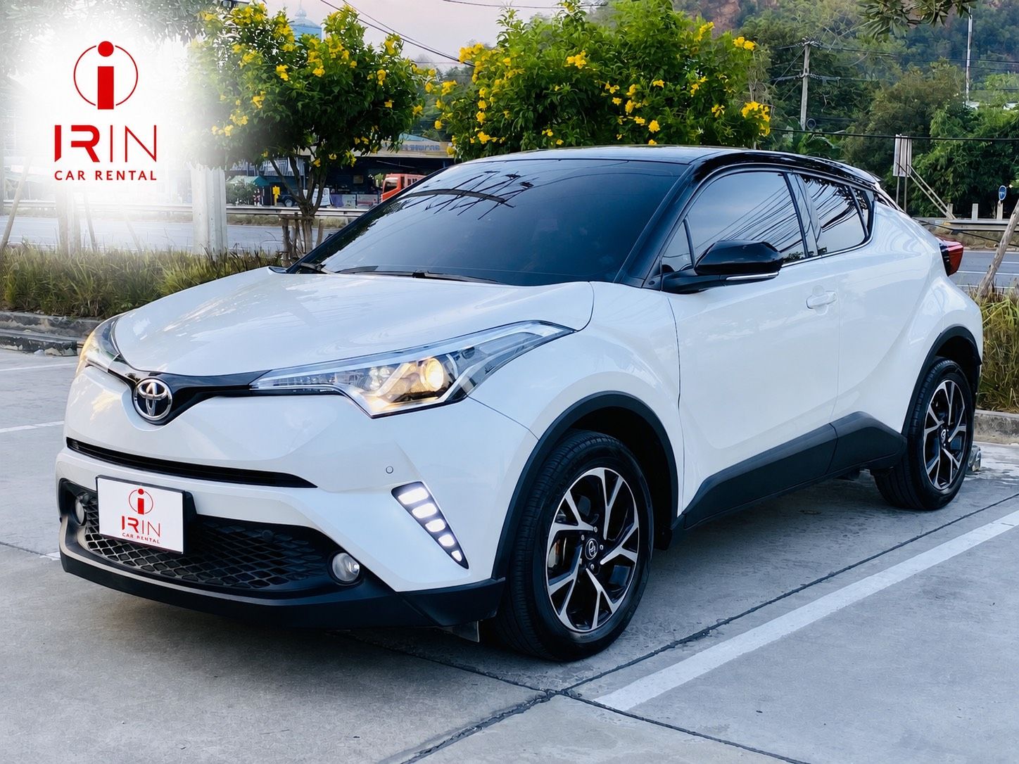 TOYOTA CH-R rental car — Irin Car Rent Lopburi